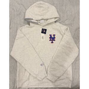 Madhappy x MLB New York Mets Fleece Hoodie Ash Gray Size M